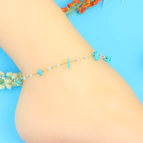 Elegant Handmade Anklet – Perfect for Women & Girls | Ideal Gift Option, DYC1763 - Picture 3 of 10
